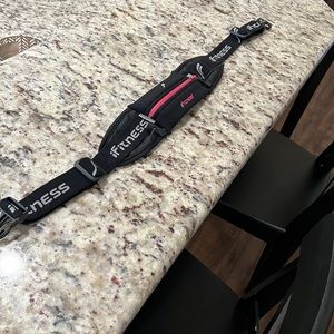 iFitness Belt Bag black and pink neoprene